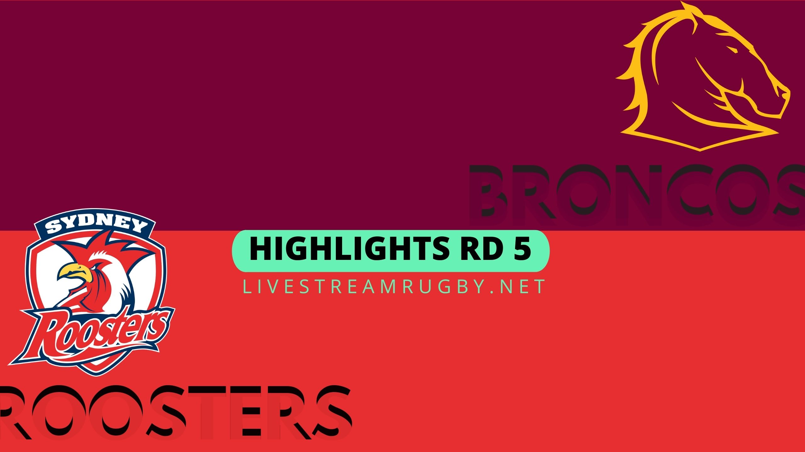 Broncos Vs Roosters Highlights 2022 Rd 5 NRL Rugby