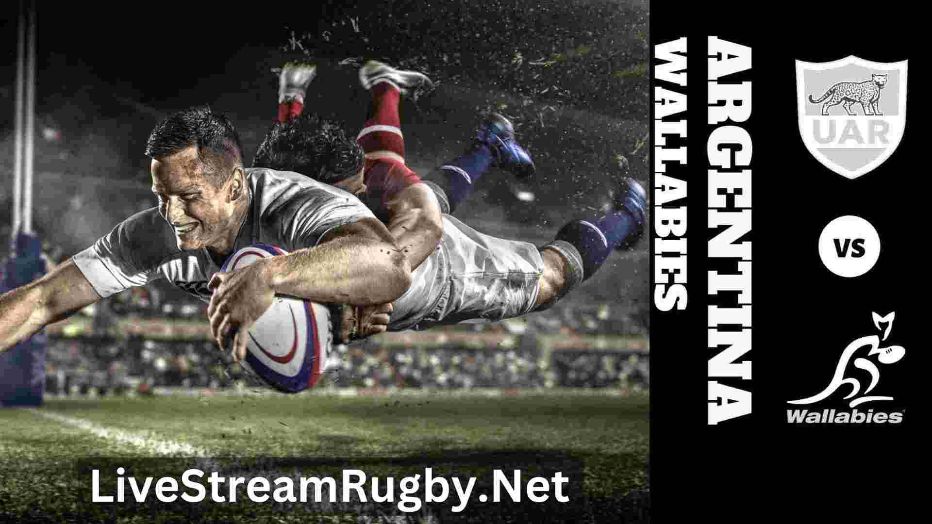 Australia VS Argentina Rugby Live Stream